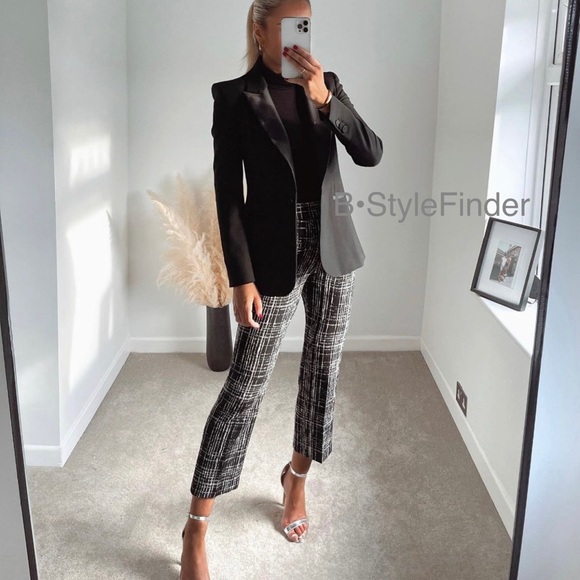 ZARA Blogger’s Fav| Structured Checkered Pants - Picture 3 of 15